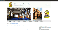 Desktop Screenshot of oldmaidstonians.org.uk
